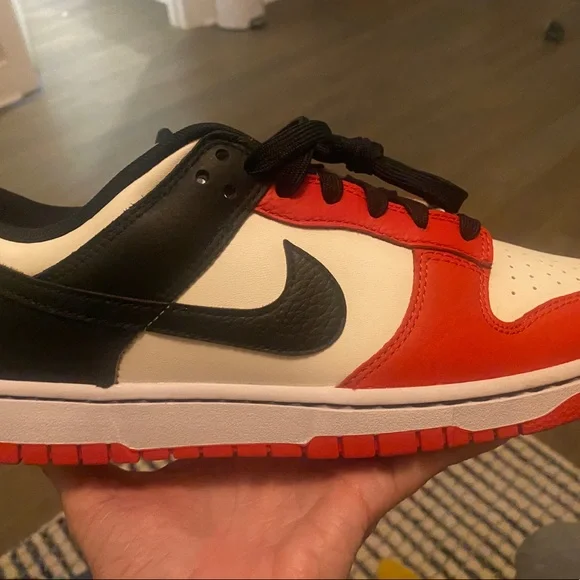 Nike Dunk Low Retro EMB 9.5 mens 75th Anniversary Chicago - Picture 5 of 7